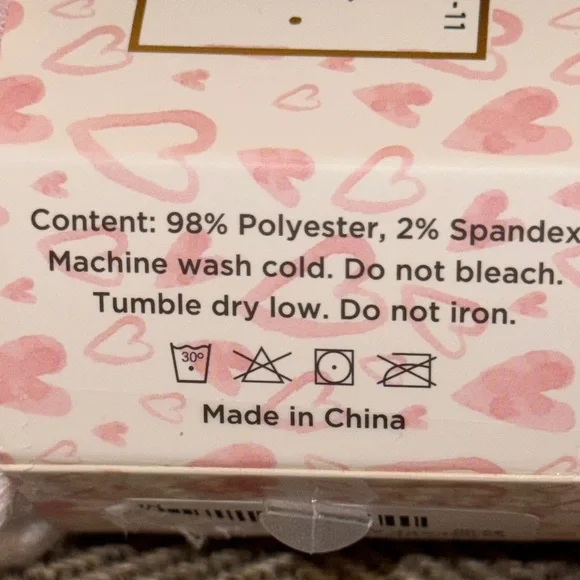 NWT Rae Dunn 6 Pair WMN’s Cushion Quarter Pink,Gray, & White Socks Valentine’s - Picture 10 of 10